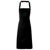 PR102 Premier Grembiule con pettorina senza tasche lavabile a 60° 100% cotone organico 240gr Thumbnail
