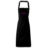 PR102 Premier Grembiule con pettorina senza tasche lavabile a 60° 100% cotone organico 240gr Thumbnail