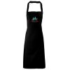 PR102 Premier Grembiule con pettorina senza tasche lavabile a 60° 100% cotone organico 240gr Thumbnail
