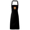 PR102 Premier Grembiule con pettorina senza tasche lavabile a 60° 100% cotone organico 240gr Thumbnail