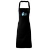 PR102 Premier Grembiule con pettorina senza tasche lavabile a 60° 100% cotone organico 240gr Thumbnail