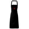 PR102 Premier Grembiule con pettorina senza tasche lavabile a 60° 100% cotone organico 240gr Thumbnail