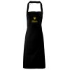 PR102 Premier Grembiule con pettorina senza tasche lavabile a 60° 100% cotone organico 240gr Thumbnail