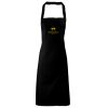 PR102 Premier Grembiule con pettorina senza tasche lavabile a 60° 100% cotone organico 240gr Thumbnail