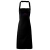 PR102 Premier Grembiule con pettorina senza tasche lavabile a 60° 100% cotone organico 240gr Thumbnail