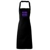 PR102 Premier Grembiule con pettorina senza tasche lavabile a 60° 100% cotone organico 240gr Thumbnail