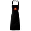 PR102 Premier Grembiule con pettorina senza tasche lavabile a 60° 100% cotone organico 240gr Thumbnail