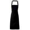 PR102 Premier Grembiule con pettorina senza tasche lavabile a 60° 100% cotone organico 240gr Thumbnail