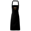 PR102 Premier Grembiule con pettorina senza tasche lavabile a 60° 100% cotone organico 240gr Thumbnail