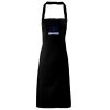 PR102 Premier Grembiule con pettorina senza tasche lavabile a 60° 100% cotone organico 240gr Thumbnail