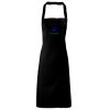 PR102 Premier Grembiule con pettorina senza tasche lavabile a 60° 100% cotone organico 240gr Thumbnail
