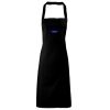 PR102 Premier Grembiule con pettorina senza tasche lavabile a 60° 100% cotone organico 240gr Thumbnail