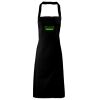 PR102 Premier Grembiule con pettorina senza tasche lavabile a 60° 100% cotone organico 240gr Thumbnail
