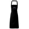 PR102 Premier Grembiule con pettorina senza tasche lavabile a 60° 100% cotone organico 240gr Thumbnail