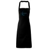 PR102 Premier Grembiule con pettorina senza tasche lavabile a 60° 100% cotone organico 240gr Thumbnail