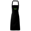 PR102 Premier Grembiule con pettorina senza tasche lavabile a 60° 100% cotone organico 240gr Thumbnail