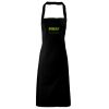 PR102 Premier Grembiule con pettorina senza tasche lavabile a 60° 100% cotone organico 240gr Thumbnail