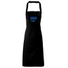 PR102 Premier Grembiule con pettorina senza tasche lavabile a 60° 100% cotone organico 240gr Thumbnail