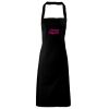 PR102 Premier Grembiule con pettorina senza tasche lavabile a 60° 100% cotone organico 240gr Thumbnail