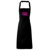 PR102 Premier Grembiule con pettorina senza tasche lavabile a 60° 100% cotone organico 240gr Thumbnail