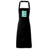 PR102 Premier Grembiule con pettorina senza tasche lavabile a 60° 100% cotone organico 240gr Thumbnail