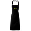 PR102 Premier Grembiule con pettorina senza tasche lavabile a 60° 100% cotone organico 240gr Thumbnail
