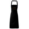 PR102 Premier Grembiule con pettorina senza tasche lavabile a 60° 100% cotone organico 240gr Thumbnail