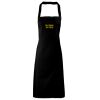 PR102 Premier Grembiule con pettorina senza tasche lavabile a 60° 100% cotone organico 240gr Thumbnail