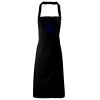 PR102 Premier Grembiule con pettorina senza tasche lavabile a 60° 100% cotone organico 240gr Thumbnail