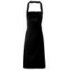 PR102 Premier Grembiule con pettorina senza tasche lavabile a 60° 100% cotone organico 240gr Thumbnail