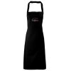 PR102 Premier Grembiule con pettorina senza tasche lavabile a 60° 100% cotone organico 240gr Thumbnail