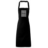 PR102 Premier Grembiule con pettorina senza tasche lavabile a 60° 100% cotone organico 240gr Thumbnail