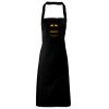 PR102 Premier Grembiule con pettorina senza tasche lavabile a 60° 100% cotone organico 240gr Thumbnail