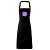 PR102 Premier Grembiule con pettorina senza tasche lavabile a 60° 100% cotone organico 240gr Thumbnail
