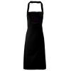 PR102 Premier Grembiule con pettorina senza tasche lavabile a 60° 100% cotone organico 240gr Thumbnail