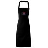 PR102 Premier Grembiule con pettorina senza tasche lavabile a 60° 100% cotone organico 240gr Thumbnail