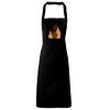 PR102 Premier Grembiule con pettorina senza tasche lavabile a 60° 100% cotone organico 240gr Thumbnail