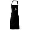 PR102 Premier Grembiule con pettorina senza tasche lavabile a 60° 100% cotone organico 240gr Thumbnail