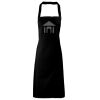 PR102 Premier Grembiule con pettorina senza tasche lavabile a 60° 100% cotone organico 240gr Thumbnail
