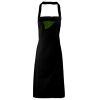 PR102 Premier Grembiule con pettorina senza tasche lavabile a 60° 100% cotone organico 240gr Thumbnail