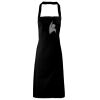 PR102 Premier Grembiule con pettorina senza tasche lavabile a 60° 100% cotone organico 240gr Thumbnail