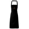 PR102 Premier Grembiule con pettorina senza tasche lavabile a 60° 100% cotone organico 240gr Thumbnail