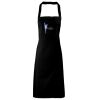 PR102 Premier Grembiule con pettorina senza tasche lavabile a 60° 100% cotone organico 240gr Thumbnail