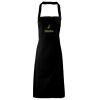 PR102 Premier Grembiule con pettorina senza tasche lavabile a 60° 100% cotone organico 240gr Thumbnail