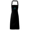 PR102 Premier Grembiule con pettorina senza tasche lavabile a 60° 100% cotone organico 240gr Thumbnail