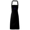 PR102 Premier Grembiule con pettorina senza tasche lavabile a 60° 100% cotone organico 240gr Thumbnail