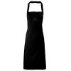 PR102 Premier Grembiule con pettorina senza tasche lavabile a 60° 100% cotone organico 240gr Thumbnail