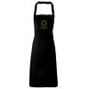PR102 Premier Grembiule con pettorina senza tasche lavabile a 60° 100% cotone organico 240gr Thumbnail