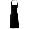 PR102 Premier Grembiule con pettorina senza tasche lavabile a 60° 100% cotone organico 240gr Thumbnail