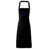 PR102 Premier Grembiule con pettorina senza tasche lavabile a 60° 100% cotone organico 240gr Thumbnail